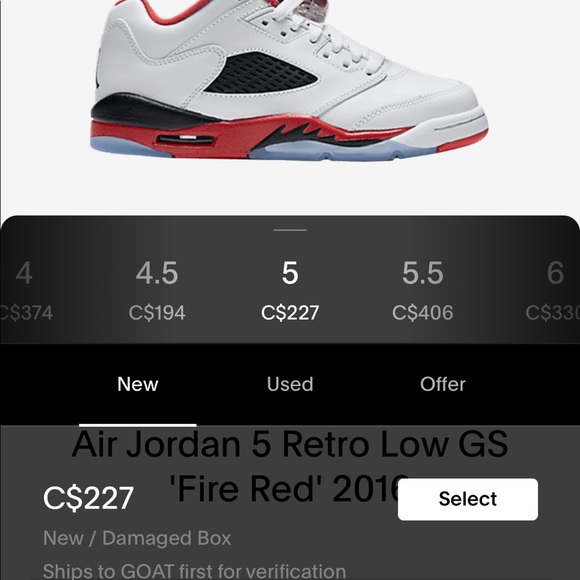 ❌SOLD❌air jordan 5 low - Picture 5 of 6